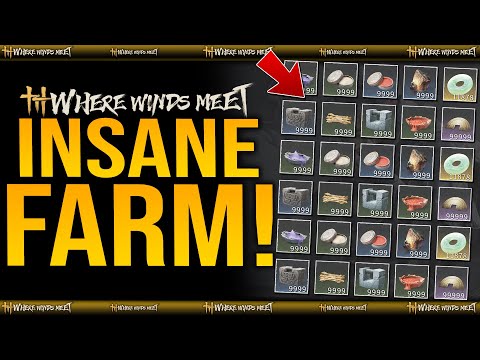 USE WHILE YOU CAN! Insane FAST FARM EXPLOIT for Upgrading Materials - Where Winds Meet
