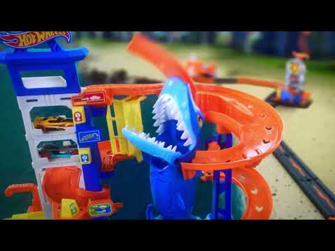 Mattel Hot Wheels miestas „Ryklys“ video