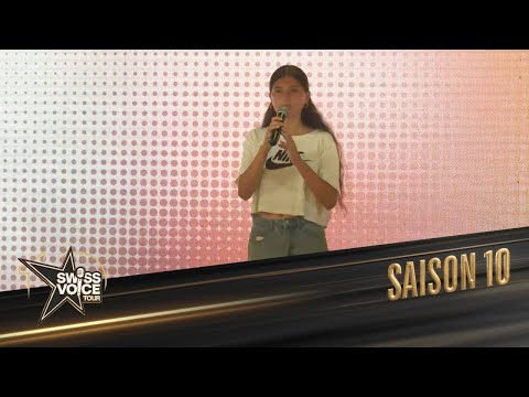 Aurelie 15 ans - Swiss Voice Tour 2025, Prilly Centre