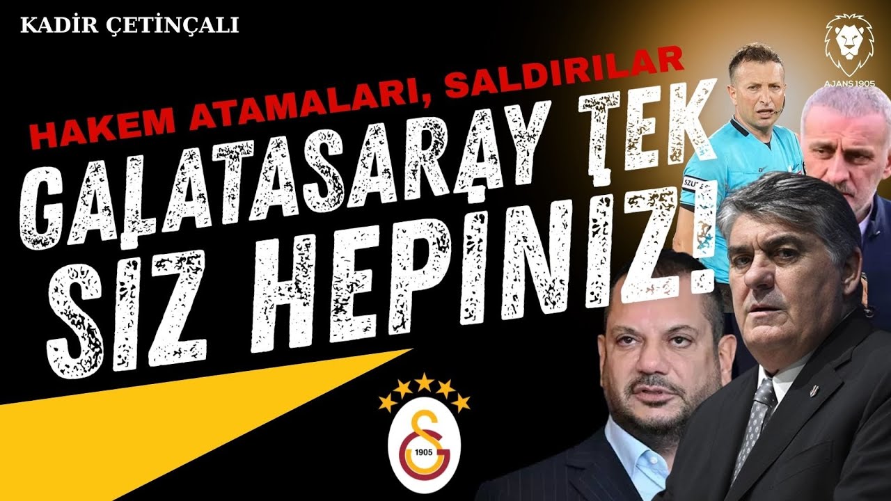 GALATASARAY TEK, siz hepiniz! | Skandal Açıklamalar, MHK Atamalar | Icardi, Sara, Uğurcan ve Trabzon
