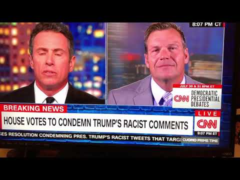 "I hope that was a satellite delay".