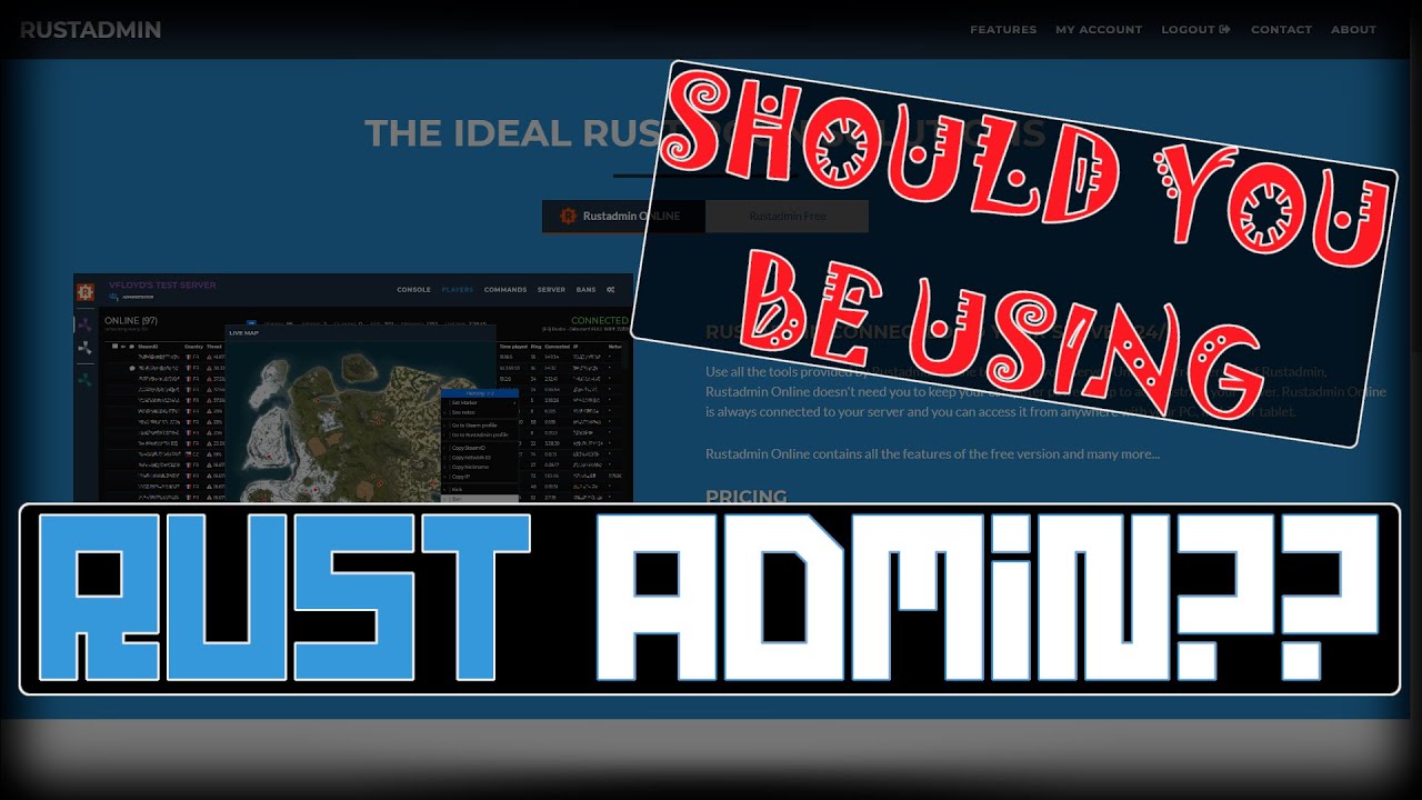 The Best External RCON for RUST | ®️ Rust Admin Academy Tutorial 2021 | RUST ADMIN