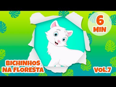 Bichinhos na Floresta Vol. 7 - Giramille 6 min | Desenho Animado Musical