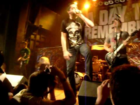 A Day To Remember, The Downfall Of Us All, Clutch Cargos, 4/9/09