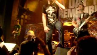 A Day To Remember, The Downfall Of Us All, Clutch Cargos, 4/9/09