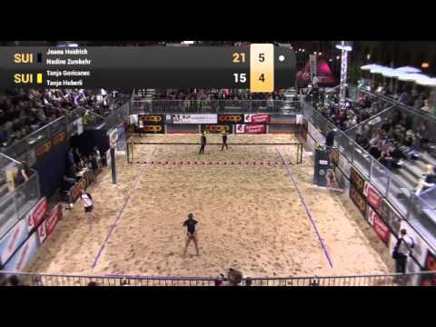 Baquerizo/Liliana (ESP) - Forrer/Verge-Depre (SUI) - Full Match Coop Beachtour 25.04.2015