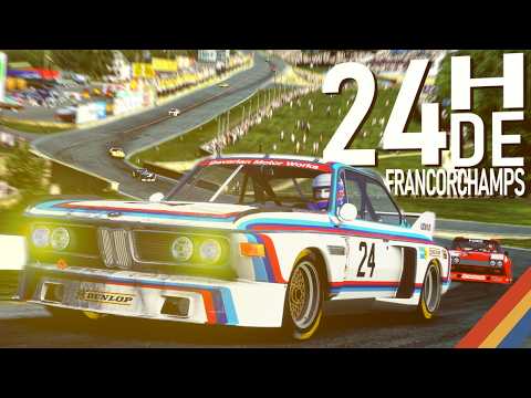BMW CSL "Batmobile" | 1970s 24-Hour Francorchamps Master - rFactor 2