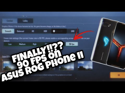 HOW TO ENABLE 90 FPS ON ASUS ROG PHONE 2 AFTER NEW PUBG UPDATE 1.1 METRO ROYALE