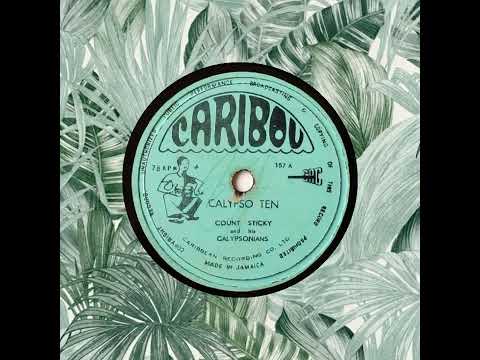 CALYPSO TEN   COUNT STICKY & HIS CALYPSONIANS   BLUE