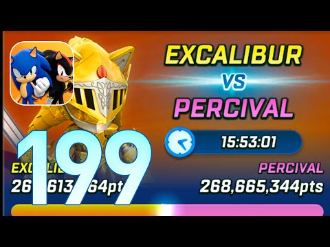 Sonic Forces: Gameplay Walkthrough Part 199 - Excalibur Vs Percival! (iOS, Android)