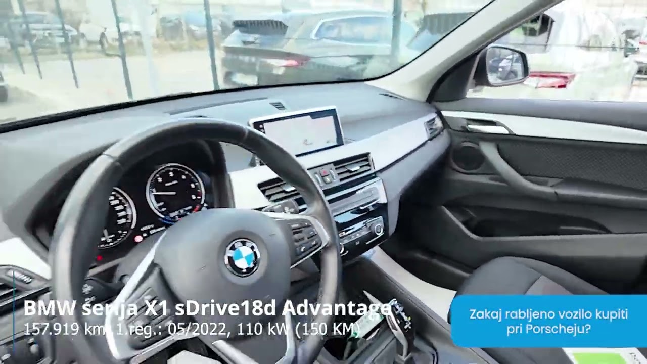 BMW serija X1 X1 sDrive18d Advantage AUT. - LED - KAMERA - DAB