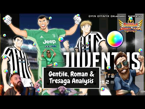 Gentile, Roman & Tresaga Analysis | Captain Tsubasa : Dream Team