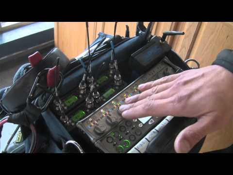 Gamers 3: Hands of Fate - BTS with Dave Richards as sound mixer and boom operator