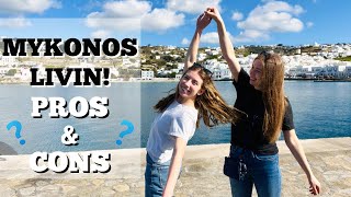Visiting MYKONOS in WINTER?? | Mykonos Vlog