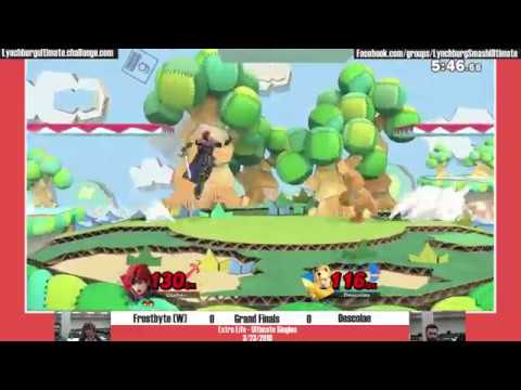 Extra Life - Frostbyte (Roy) vs. Descolae (Mii Gunner) - Grand Finals - Ult Singles (3/23/19)