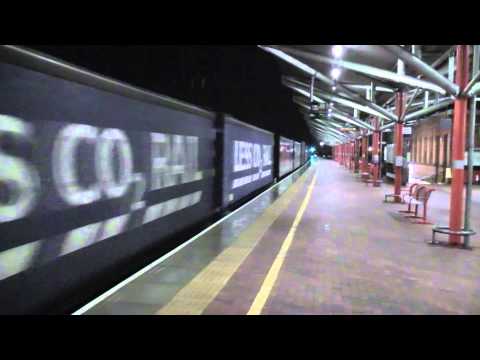 DRS Hire in 92002 speeds through Rugby with Daventry-Mossend Euroterminal Tesco Train