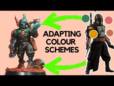 How to Adapt Colour Schemes  - T'au Pathfinders Boba Fett Colour Scheme