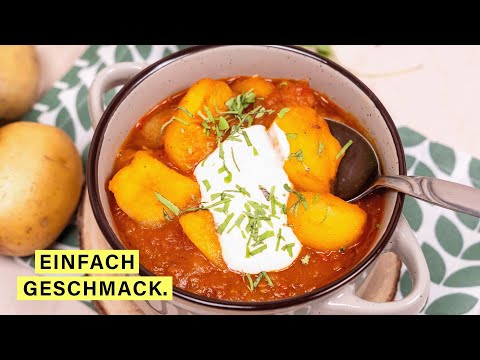 Vegetarisches Kartoffelgulasch – schnell, easy, preiswert