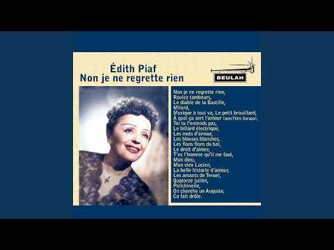Le Petit Brouillard – Édith Piaf