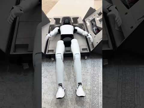 Unboxing NEW AGIBOT A3! 📦✨ Meet the next generation of human #technology  #humanoidrobot