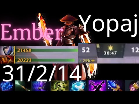 Yopaj Ember Spirit vs Tidehunter, Spectre, Leshrac - BOOM vs ILP Mineski Masters dota2