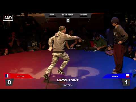 PTIT'LU vs WIGOR - Battle BAD 2022 - BREAKING Top 16