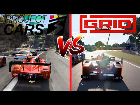 CARS 3 VS GRID 2019  GAME COMPARISON ✅1080HD