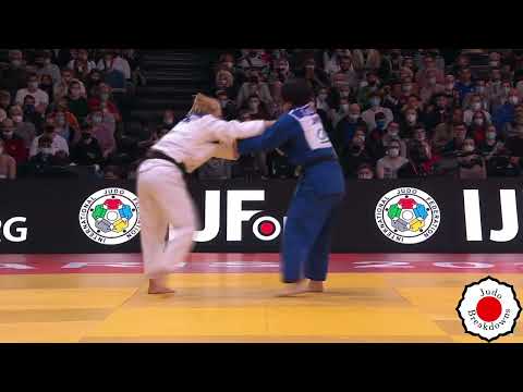 Judo Womens - Margaux Pinot vs. Saki Niizoe - U70 Grand Slam Paris 2022