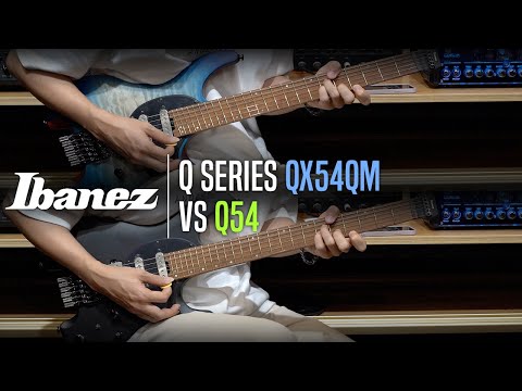 Ibanez Q Series QX54QM VS Q54 Review (No Talking)