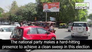 BJP dominates OOH space with multiple creative