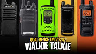 Qual WALKIE TALKIE é o Melhor? Top 5 Melhores Veja Nosso Ranking! ✅