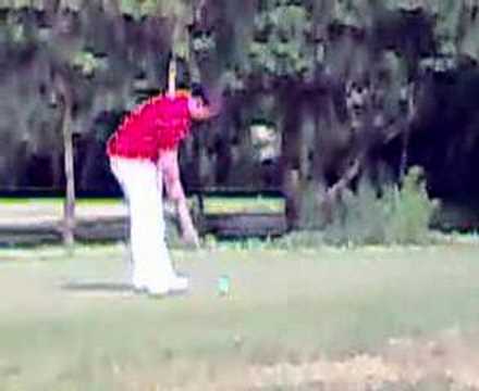 Hole 18 Finale dag Clubkampioenschappen op de Kieviten