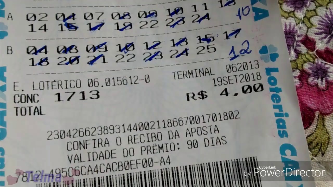 Acertei 12 Pontos na lotofácil