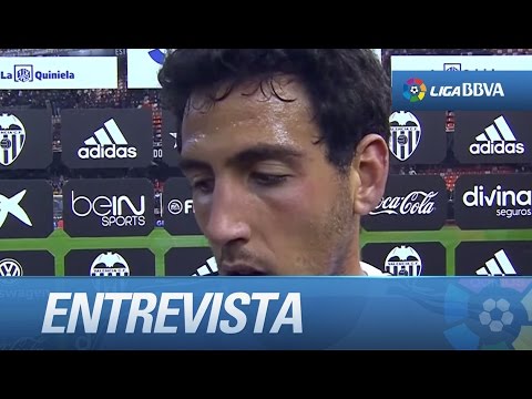 Entrevista a Parejo tras el Valencia CF (1-1) UD Las Palmas