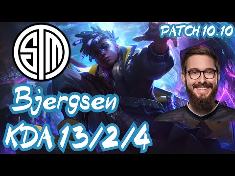 TSM Bjergsen EKKO vs ZED MID - NA CHALLENGER - PATCH 10.10