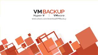 Altaro VM Backup video