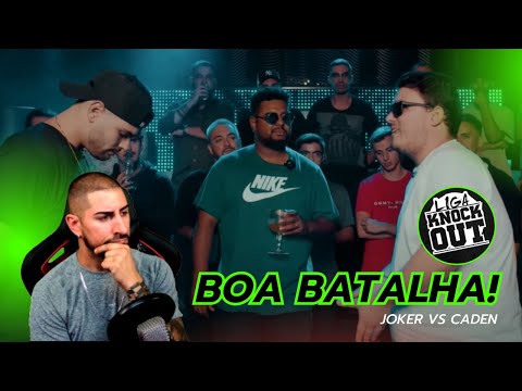 Possessivo reage a LIGA KNOCKOUT - JOKER VS CADEN