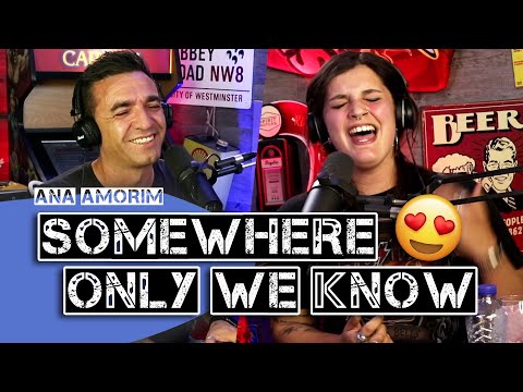 Ana Amorim canta tema dos Keane "Somewhere only we know"