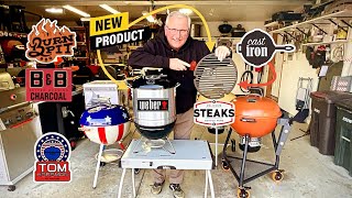 Weber Smokey Joe Must Have Modification’s! / Cast Iron Grate! / Awesome Seared Steak!