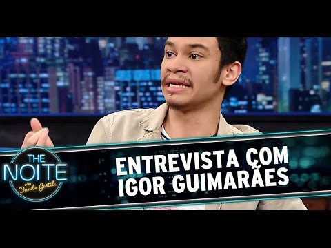 The Noite (25/11/14) - Danilo Gentili entrevista Igor Guimarães