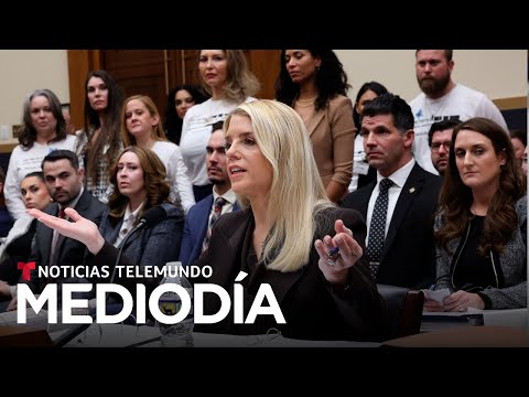 Republicanos y demócratas reparten ataques durante el testimonio de Bondi | Noticias Telemundo