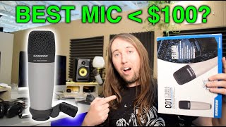 Video thumbnail for Samson C01 Review and Unboxing 2022 | Best Mic Under $100? by Tobias Holenstein
