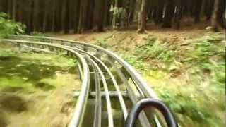 preview picture of video 'Alpine-Coaster-Bahn Gelenau'