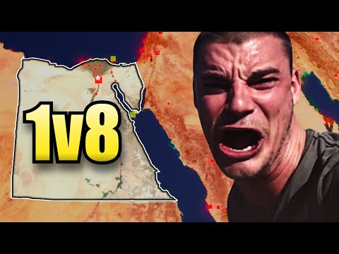 I Fought the ENTIRE Server as Egypt in Rise of Nations!