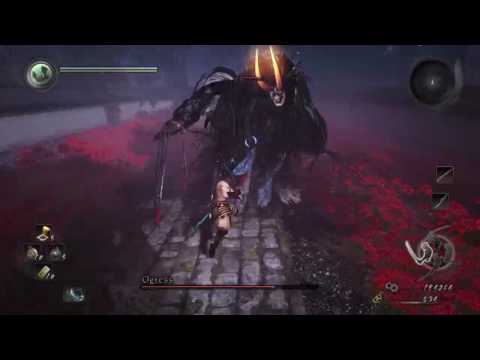 Nioh - Blind level 1 run - Ogress boss kill