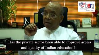 preview picture of video 'Dr. Rajan Saxena, Vice Chancellor, NMIMS talking about Indian Education'
