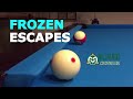 Cue Ball Frozen To A Cushion No Problem