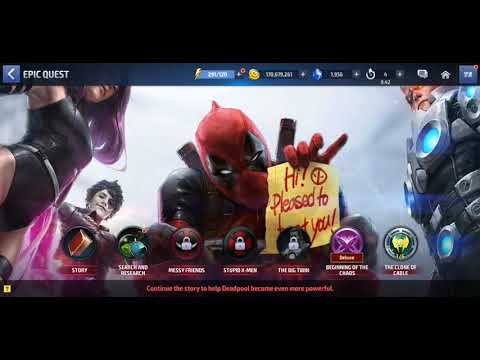 Deadpool Epic Quest Play Through Part #1** - Marvel Future Fight
