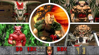 Download lagu DOOM   DOOM II Enhanced - All Bosses   All Endings mp3