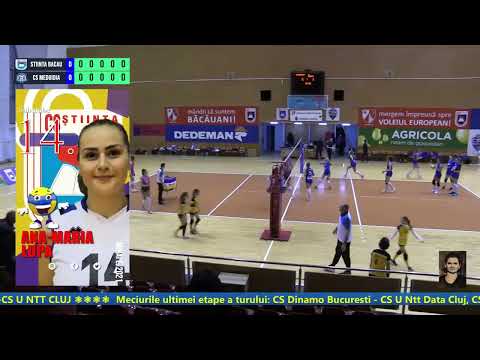 🔴🔵 Volei  LIVE   Știința Bacău   CS Medgidia, Etapa a 11 a, DiviziaA1 F 2021   2022